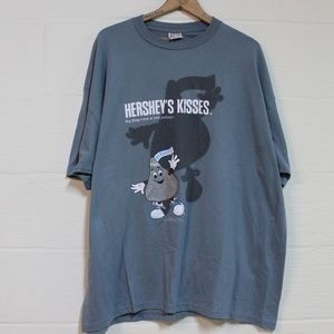 Vintage 1996 Hershey's Kisses Shirt Jerzees (XXL)